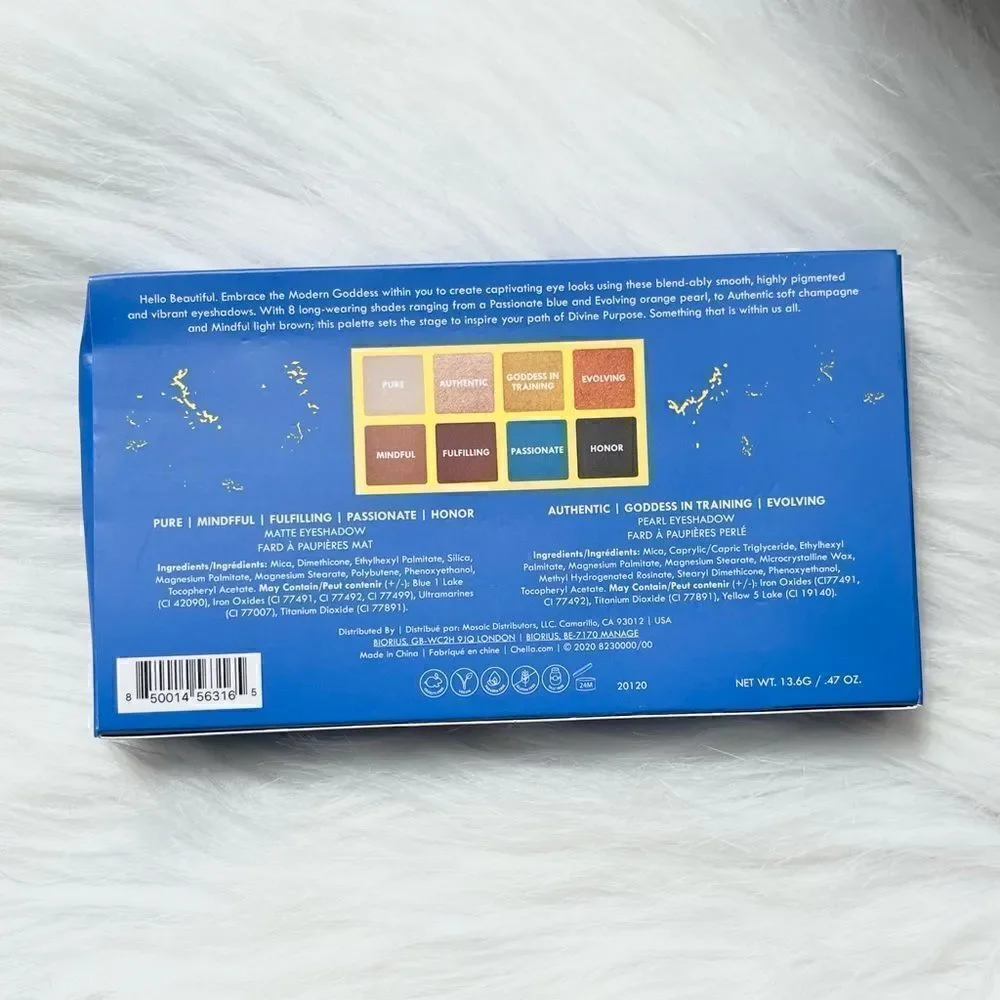NIB Chella Divine Purpose Palette LIMITED EDITION